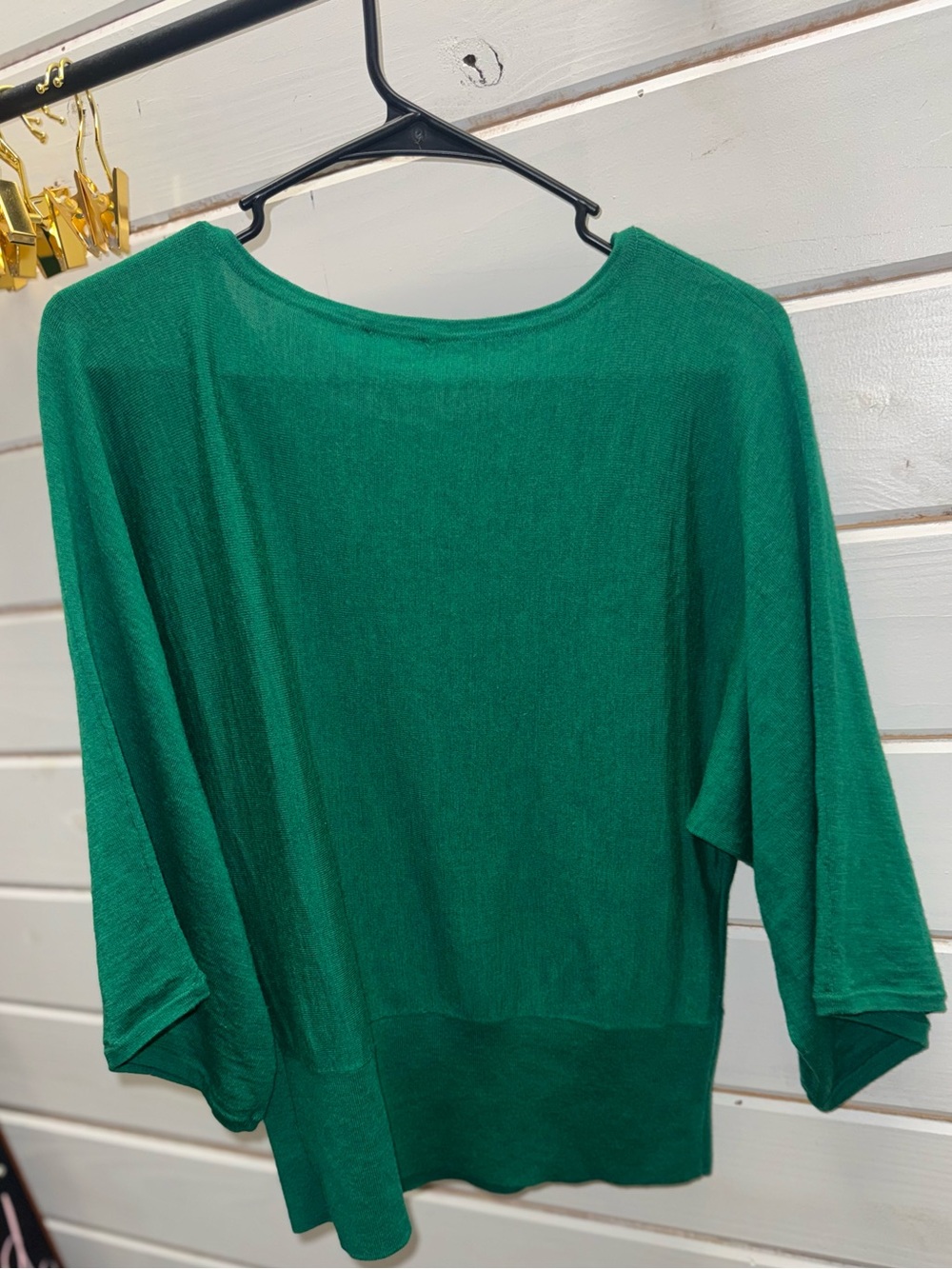Talbots Emerald Green Merino Wool Crewneck Sweater - Picture 5 of 5